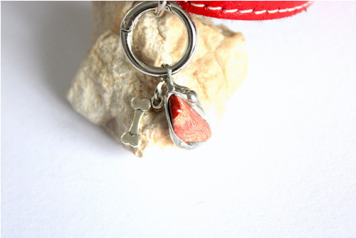 Minerální talisman pro psy, kočky - jaspis