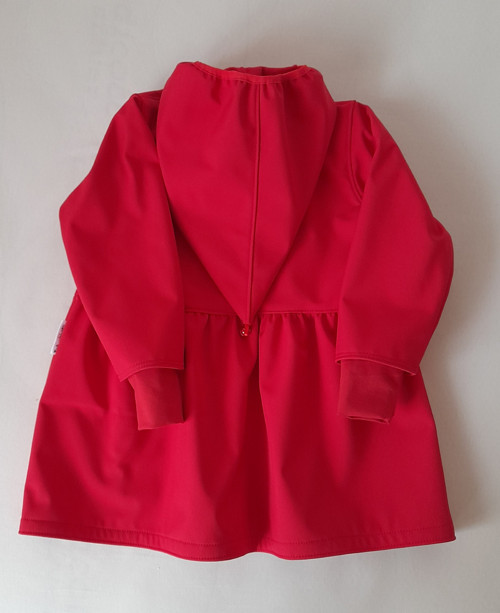 Softshell. kabátek - Karkulka - vel. 98 — foto 1