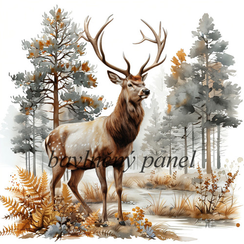 Bavlněný panel MYSL 19 — foto 1