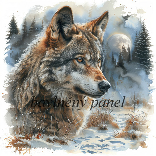 Bavlněný panel MYSL 55 — foto 1