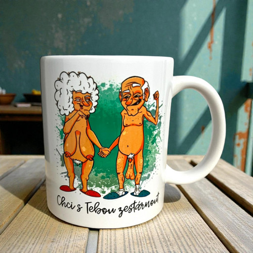 Hrnek Chci s Tebou zestárnout..