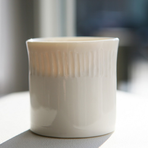 Pohár Bílý - porcelán — foto 1