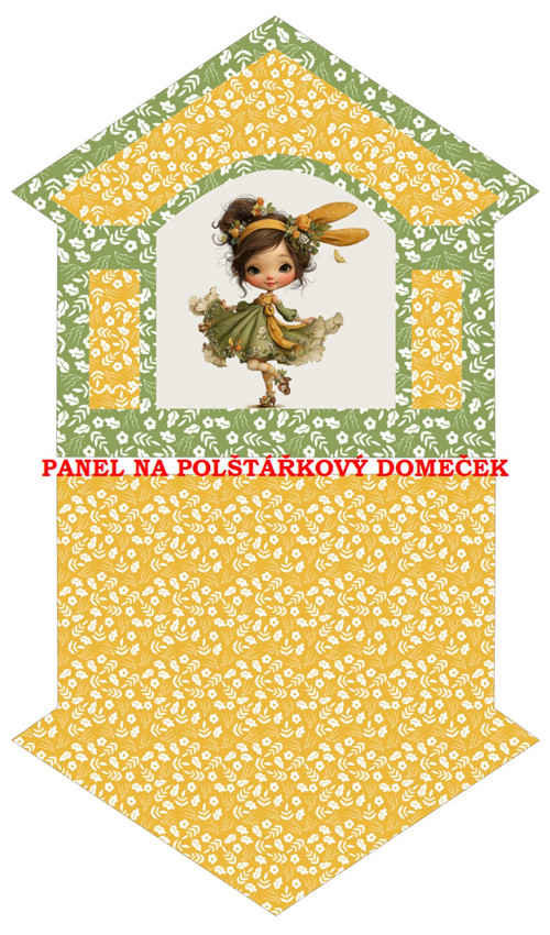 Bavlněný panel 37x63 cm - skladem — foto 1