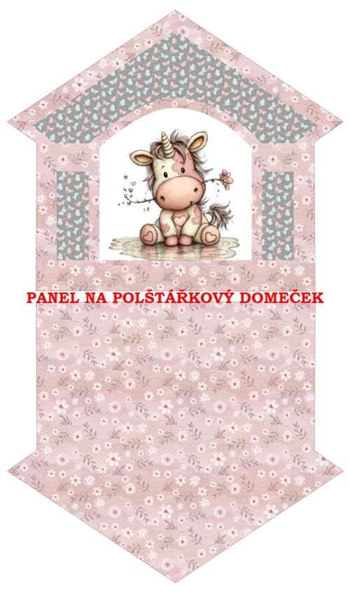 Bavlněný panel 31x53 cm - skladem