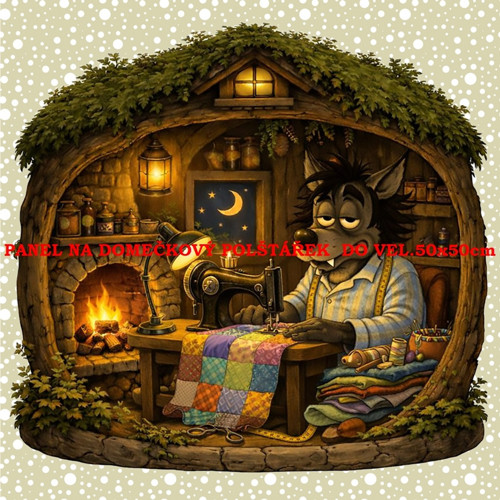 Bavlněný panel 30x30 cm - skladem — foto 1