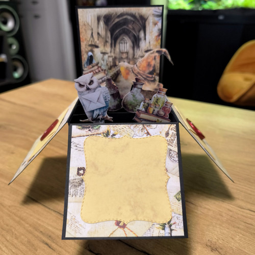 3D přáníčko pro milovníky kouzel