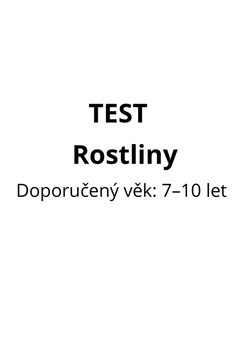 TEST – Rostliny (PDF) — foto 1