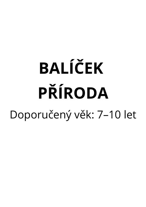 BALÍČEK PŘÍRODA - 5 PDF testů