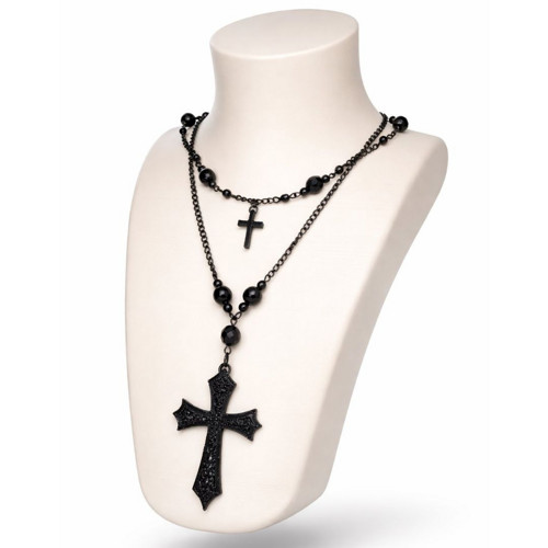 Occult Goth Náhrdelník s křížky Alternative