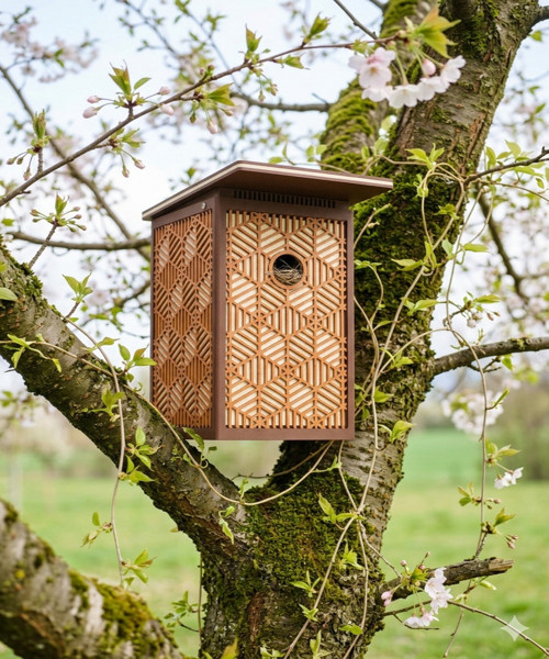 Ptačí budka "Zen Garden" — foto 1