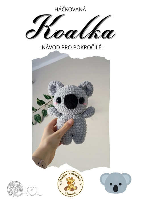 Návod na háčkovanou KOALKU
