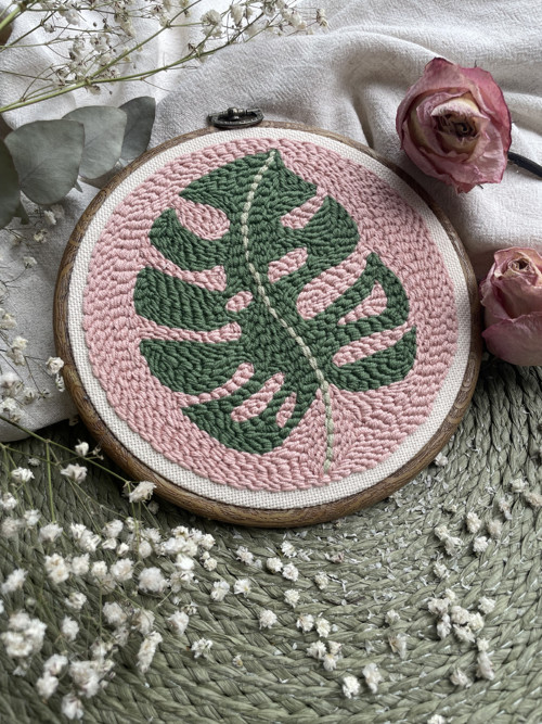 Závěsná dekorace - Monstera