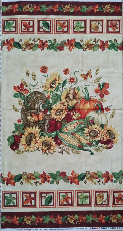Panel Harvest Blessings, 60*110 cm