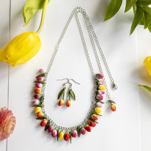 Sada barevné tulipány — foto 1