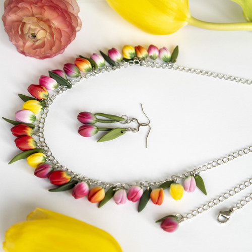 Sada barevné tulipány — foto 1