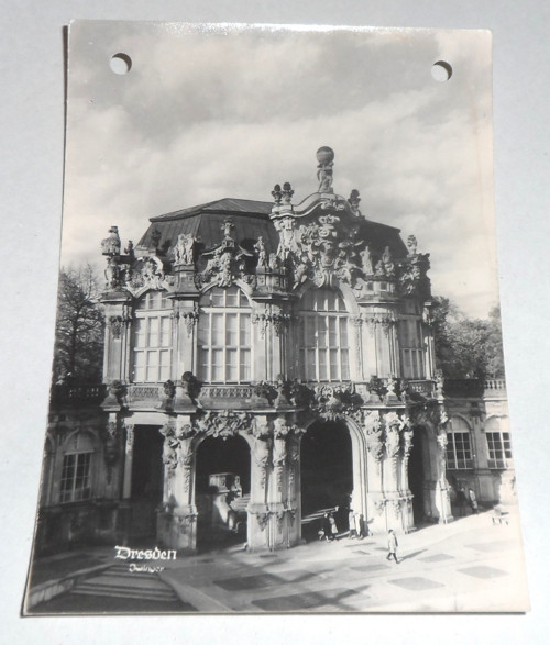 ČB POHLEDNICE • Zwinger, Drážďany, 1966 — foto 1