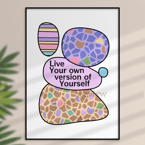 Live your own version of Yourself - žirafa