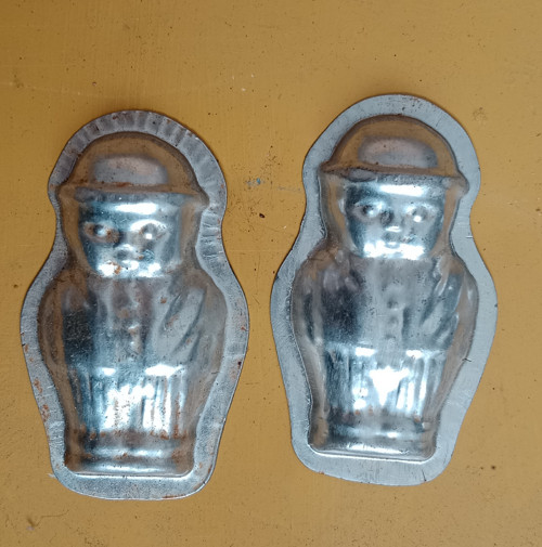 Starobylá vánoční formička panáček