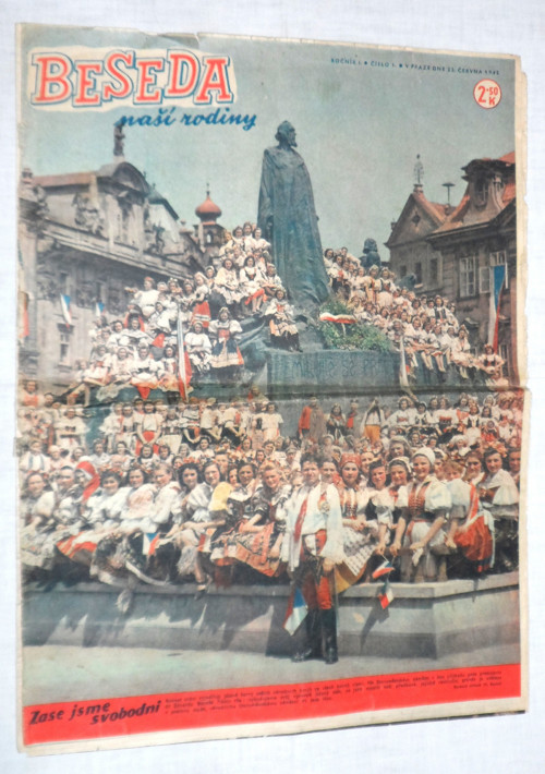 ČASOPIS Beseda, ročník I., číslo 1 • 22. VI. 1945