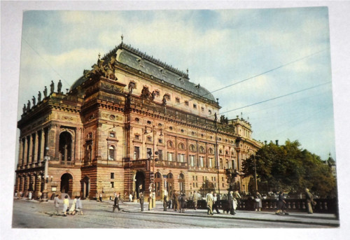 Čistá POHLEDNICE • Národní divadlo, Praha