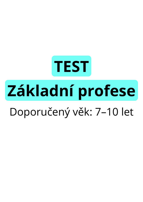 TEST - Základní profese (PDF)