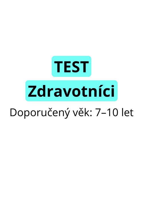TEST - Zdravotníci (PDF)