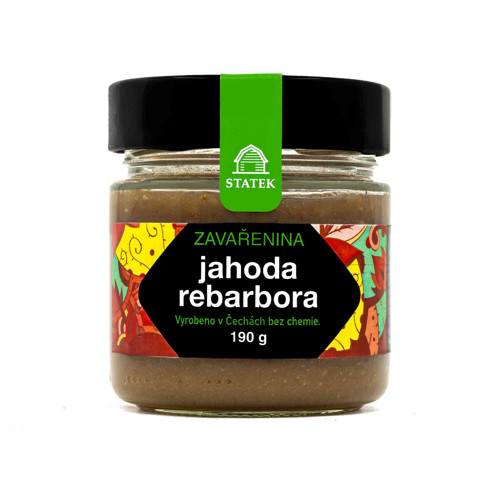 Zavařenina rebarbora jahoda 190 g
