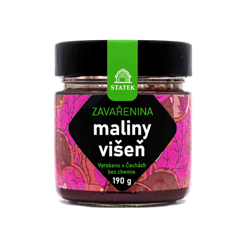 Zavařenina maliny a višeň 190 g