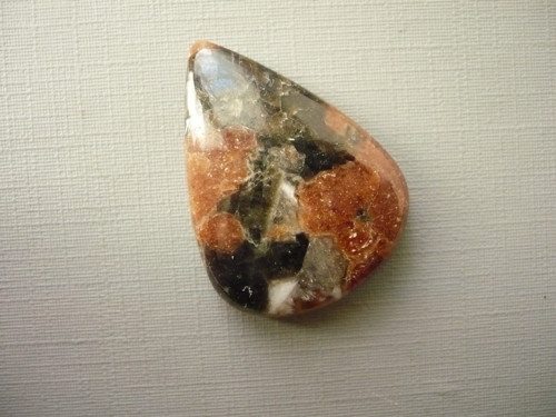 Kabošon - peanut obsidián 31 mm, č.8f — foto 1
