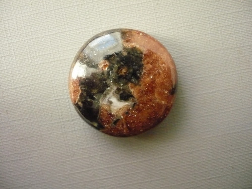 Kabošon - peanut obsidián 24 mm, č.23f — foto 1