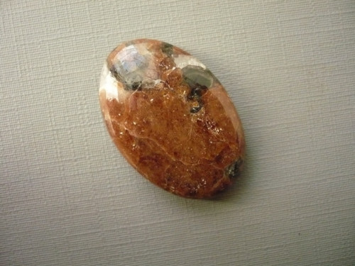 Kabošon - peanut obsidián 30 mm, č.24f — foto 1