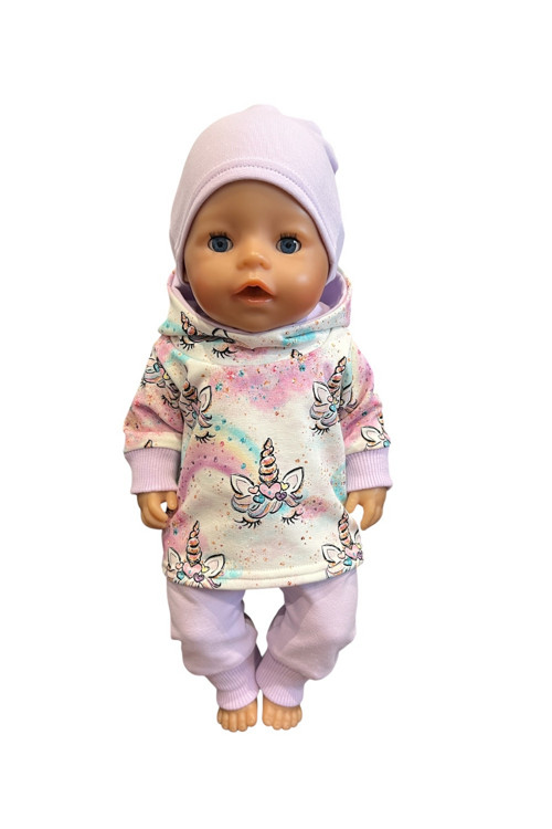 Súprava pre bábiku BABY BORN - 43 cm, jednorožec