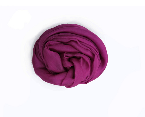 "bordeaux purple" hedvábná šála, 150x40 cm