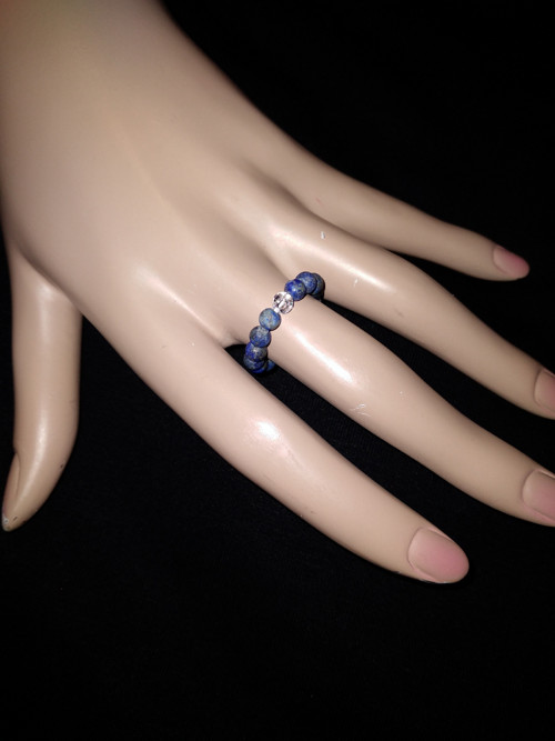 Lapis lazuli ,křišťál veĺ.57