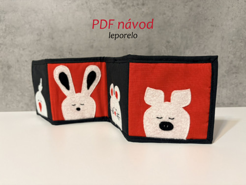 Leporelo z látky - PDF návod