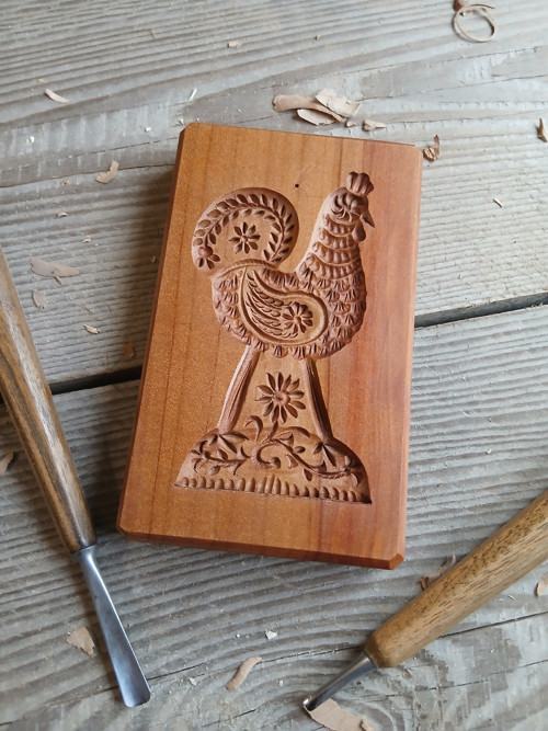 Dřevěná forma 6x12cm