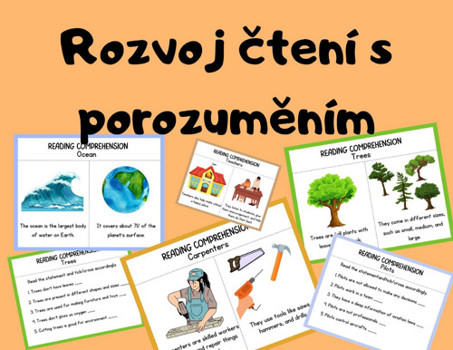 Čteni s porozuměním - angličtina 115 stran
