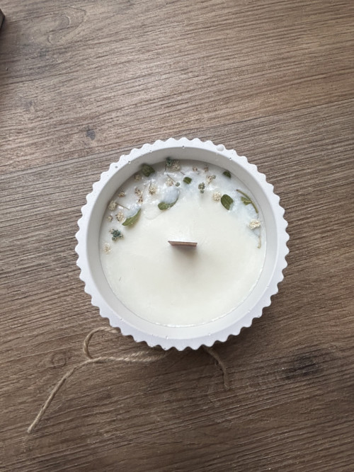 Květinová svíčka - soft