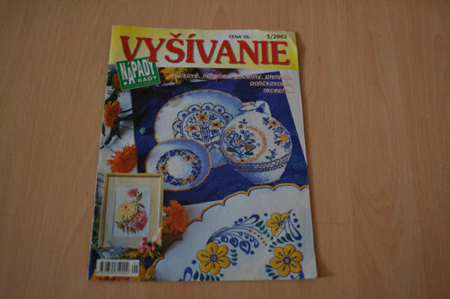 Časopis Vyšívanie 5/2002