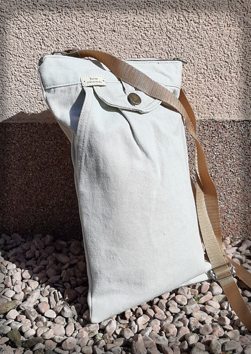 Džínová crossbody taška