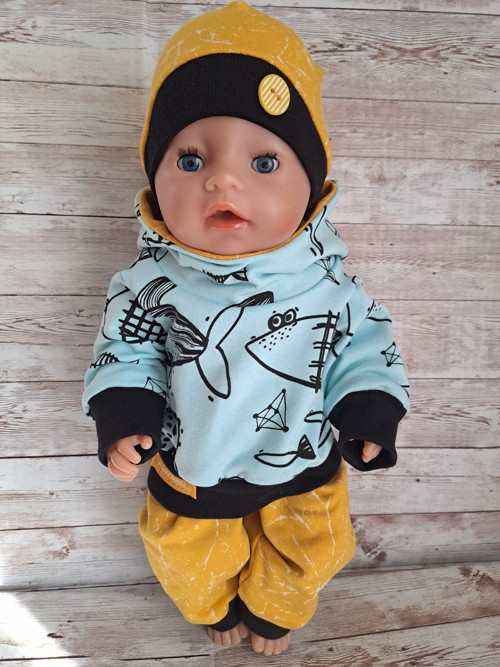 Baby Born 43 cm - Ryby, ryby