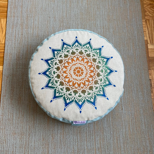 Meditační polštář "Mukti Mandala" 10cm