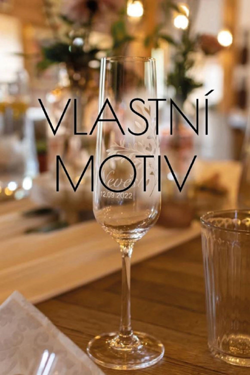 Svatební sklenička - vlastní design
