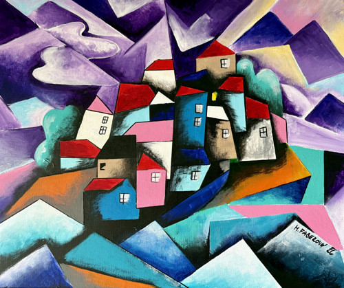 "Světýlko naděje",60x50