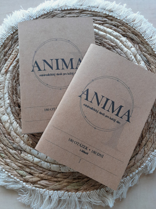 ANIMA I - minimalistický deník sebepoznání