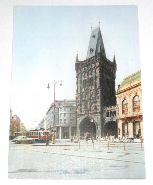 Čistá POHLEDNICE • Prašná brána, Praha