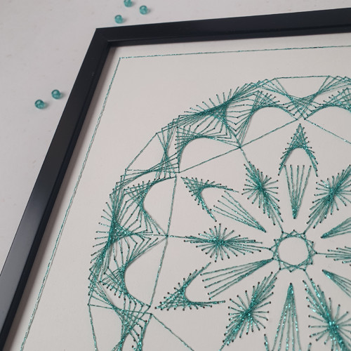 Obraz Mandala ledovcová