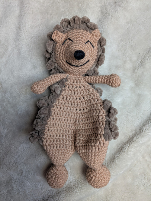 Háčkovaný muchláček Ježek Bodlík