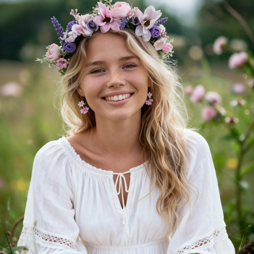 Květinová čelenka