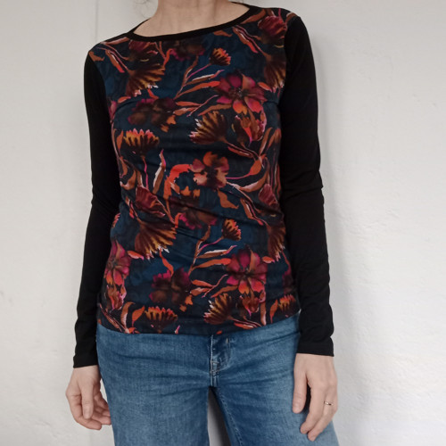 Tričko rukáv 3/4 nebo dlouhý,vel.XS-XXL